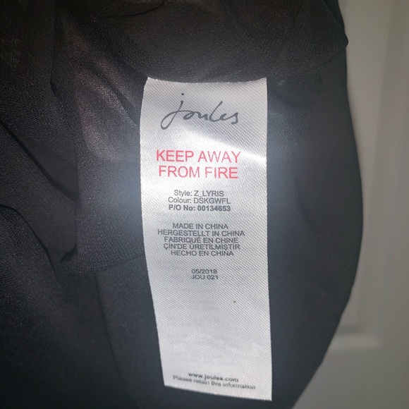 Joules NWT Floral Tunic dress top US2 UK6 EU34 - Picture 8 of 8